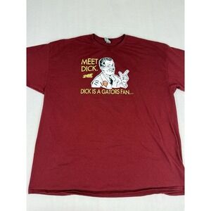 SMACK APPAREL MEET DICK Men 2XL Don't Be A Dick Florida Gators FAN T-Shirt